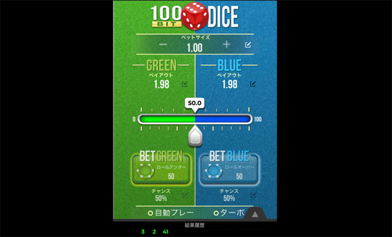 100ビットダイス（100 Bit Dice）